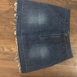 Denim skirt